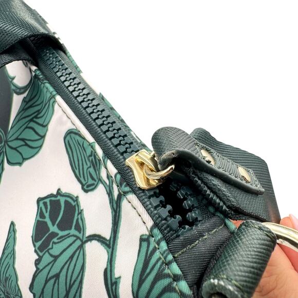 NWOT Ted Baker Green London Rococo Floral Pattern Nylon Tote Bag Purse - Picture 4 of 16